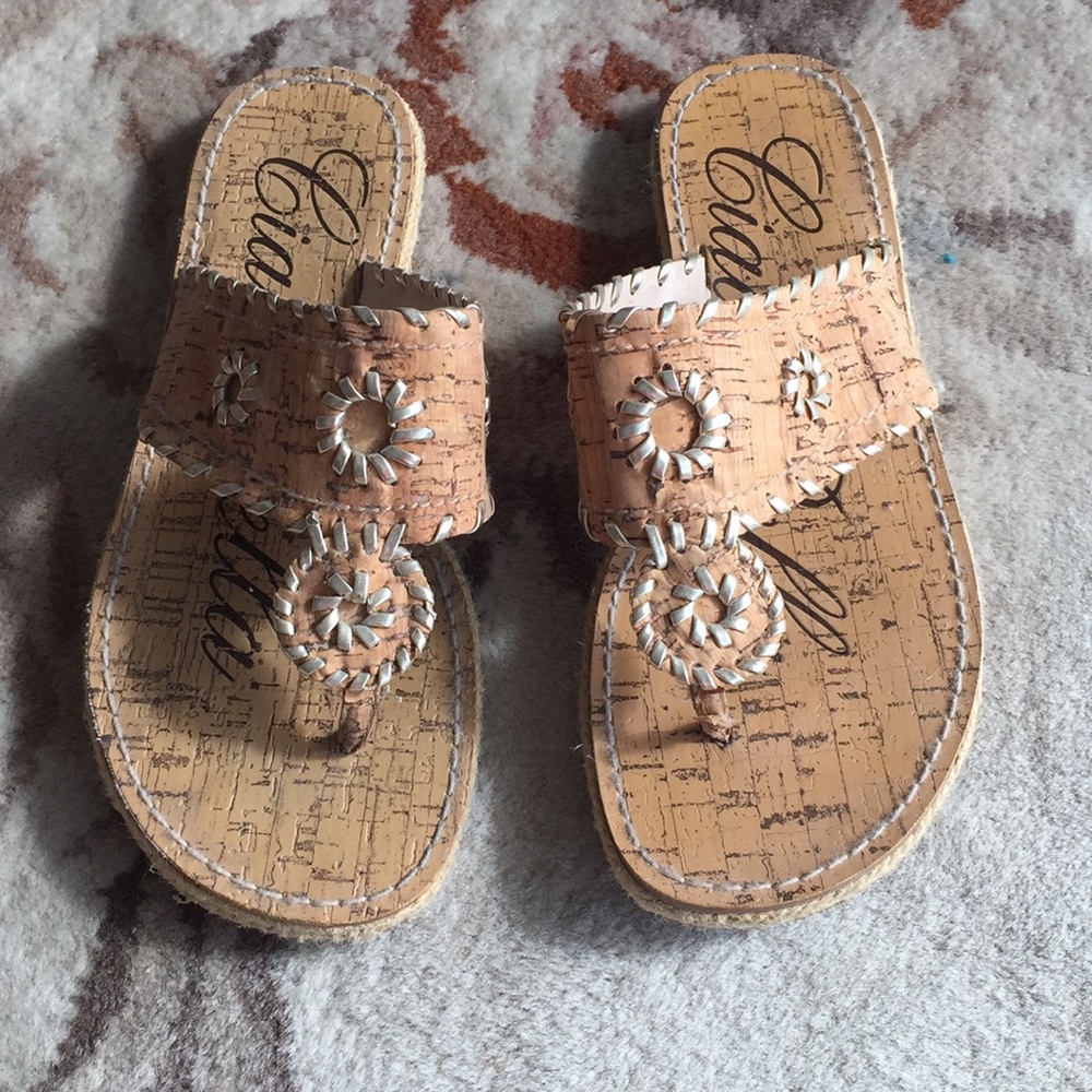Ciao Bella cork material sandal size 8 from Macy’s